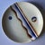 Blue Antique 1920's French Art Deco Porcelain Plates - Set of 6 For Sale - Image 8 of 15