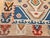 Vintage Turkish Tribal Kilim Runner, Handwoven Wool, Geometric Caucasian Pattern, Blue & Red, 3x8 For Sale - Image 15 of 17