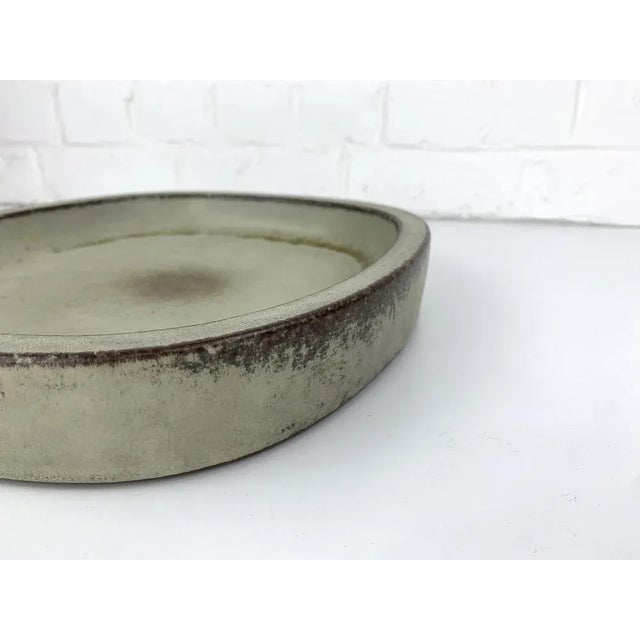 Large Danish Ceramic Dish Bowl by Per Linnemann-Schmidt for Palshus, 1960s For Sale - Image 6 of 12