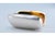 Oval Silver Pill Box with Gilt Interior, in Good conditions. Designed 1980 to 1989