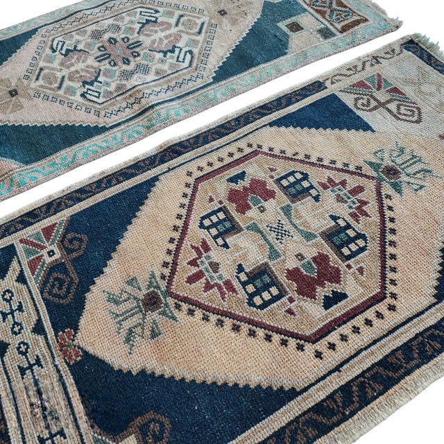 Turkish Small Rug - Set of Two For Sale In Philadelphia - Image 6 of 10