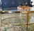 2020s Brando Gold 2 Tier Oval Coffee Table For Sale - Image 5 of 6