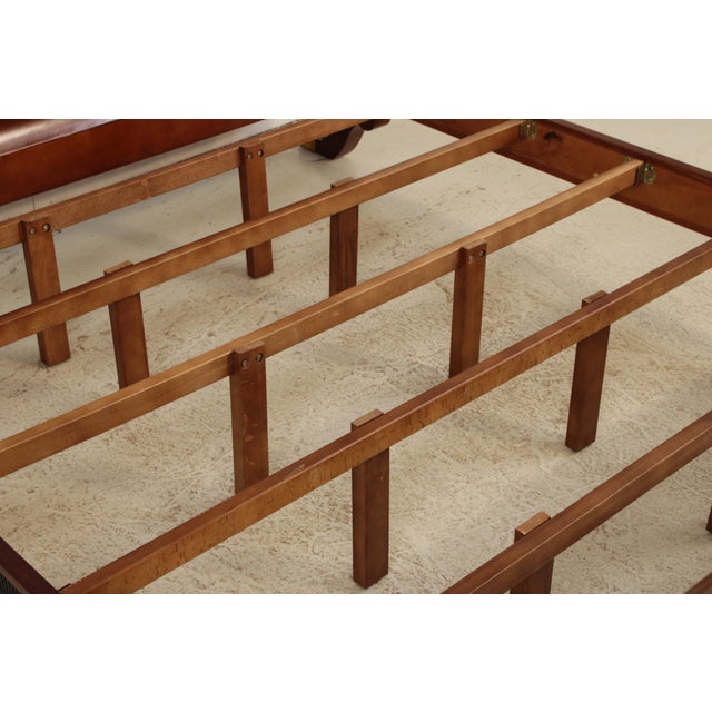 Brown Versace Infinity Gigasso Queen Size Sleigh Bed For Sale - Image 8 of 17