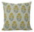 Fabdivine Block Printed Cushion Cover 22x22 Inch Thick Linen-Mayra For Sale