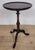 Victorian English Tripod Circular Wine Table in Mahogany, 1890 For Sale - Image 11 of 13
