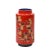 1960s Mid-Century Modern Scarlet Red Handpainted Umbrella Stand w/ Rectilinear Details For Sale - Image 5 of 12