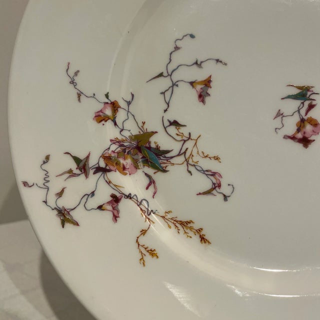 Art Nouveau 1900s Dinner Plate with Haviland pattern H1252 - 11pcs For Sale - Image 3 of 5