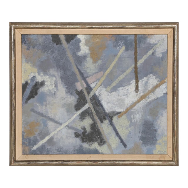 Raymond Abner, Espace en Gris, Painting For Sale