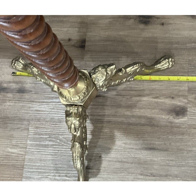 Mid 20th Century Italian Mid-Century Modern Victorian Brass Coat Rack ...