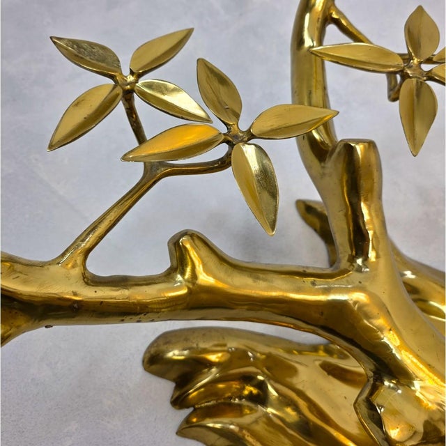 Metal Bonsai Coffee Table by Willy Daro For Sale - Image 7 of 9