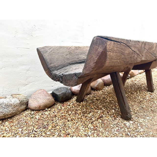 Extra Large Rare Vintage/Antique Historic Wood Rustic Drinking Trough Hand-Carved from a Single Timber Heavily Weathered...