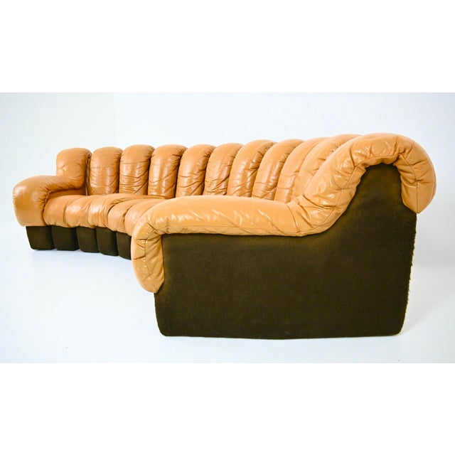 1970s Modular DS-600 Sofa by Berger, Peduzzi, Vogt & Ulrich for De Sede, 1970s, Set of 11 For Sale - Image 5 of 14