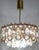 Brass and Lead Crystal Chandelier from Palwa, 1960s For Sale - Image 4 of 11
