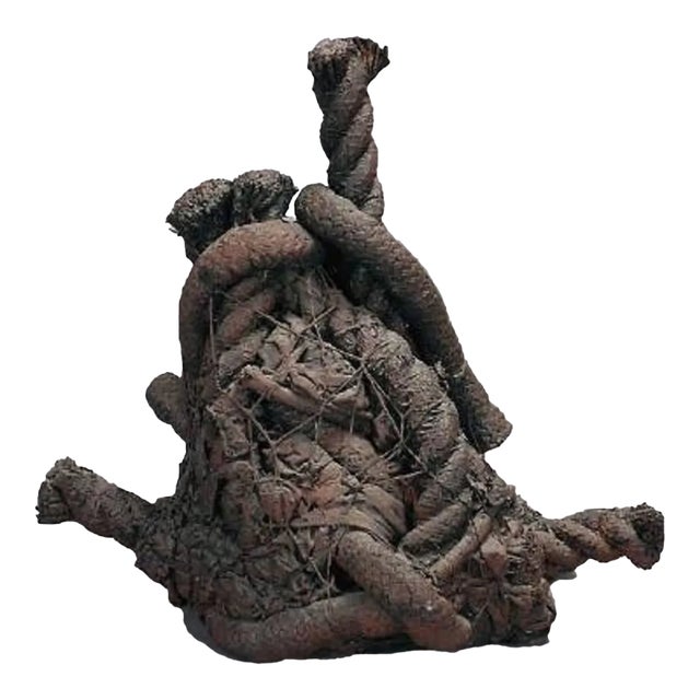 Barbara Shawcroft, Fabric Rope Fiber Art Construction Sculpture For Sale
