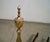 Metal 1930’s Solid Brass & Iron Andirons by Bennett - A Pair For Sale - Image 7 of 12