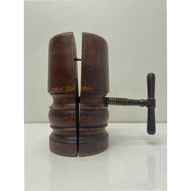 Early 20th Century Milliners Wooden Hat Stretcher, 1890s For Sale - Image 5 of 11
