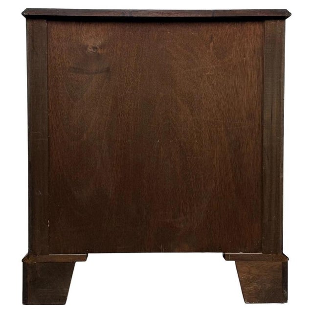 Small 20th Century Bow-Front Chest of Drawers For Sale - Image 9 of 13