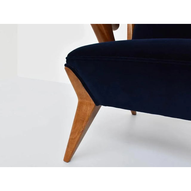 Triennale Armchair by Guglielmo Pecorini, Italy, 1948 For Sale - Image 10 of 13