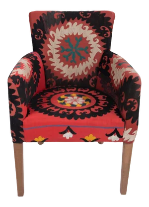 Suzani Armchair - Ethnic Bergere