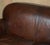 Vintage Chesterfield Sofa in Brown Leather from Halo For Sale - Image 3 of 17