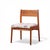 Jens Risom Mid Century Walnut Dining Chairs - Set of 6 For Sale In Chicago - Image 6 of 10