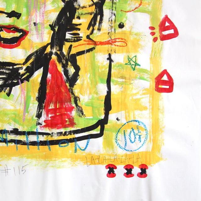 2020s Marilyn Soup - Abstract Figurative Vibrant Portrait Pop Original Artwork by Gary John For Sale - Image 5 of 5