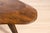 Wood Brutalist Oak Slab Coffee Table, Central Europe, 1960s For Sale - Image 7 of 9