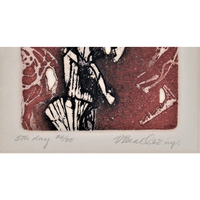 Dennis Ray Beall, Genesis 5th Day, 1962 For Sale - Image 4 of 6