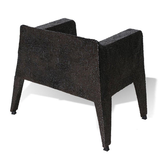 Vintage Designer Armchair in Iron, 2000s, in Good conditions. Designed from 2000