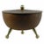 Mid-Century Sculptural Teak and Brass Lidded Bowl from Ståko, Sweden, 1950s-1960s For Sale - Image 4 of 8