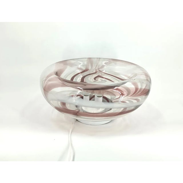 Vintage Murano Glass Table Lamp, 1970s For Sale - Image 9 of 11
