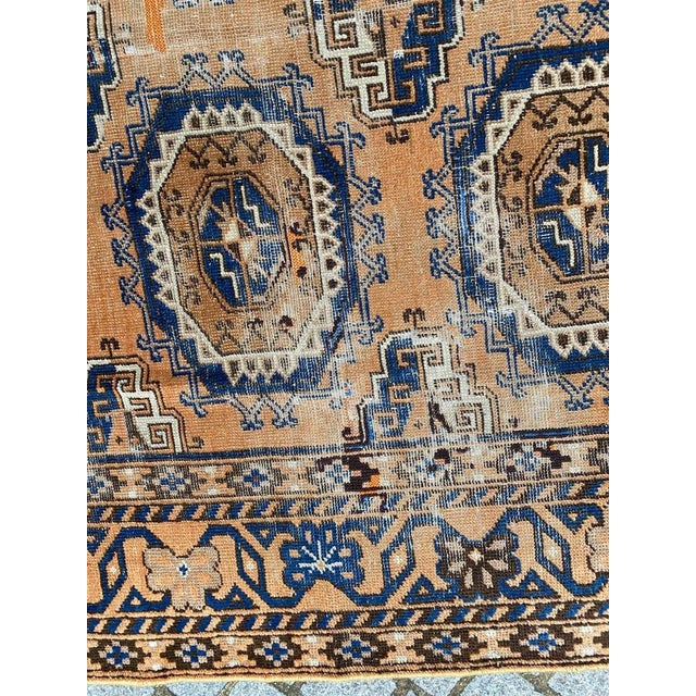 Antique Turkmen Bokhara Rug, 1920s For Sale - Image 4 of 16