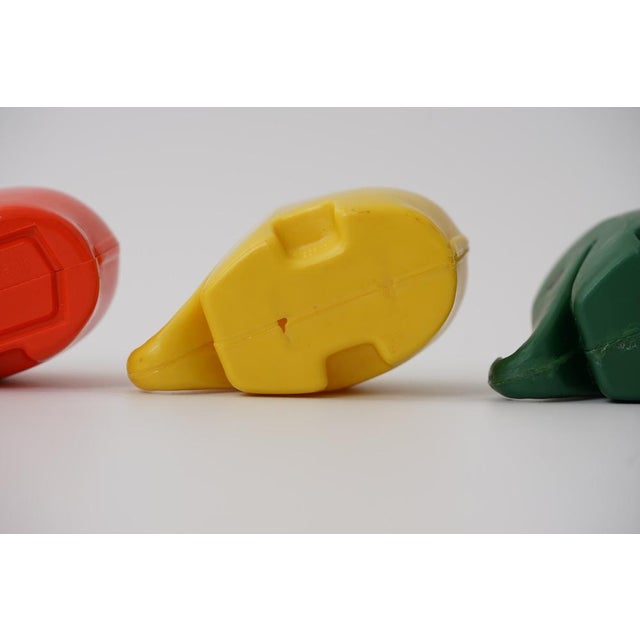 Green Drumbo Colani Money Box by Bernd Diefenbach for Dresdner Bank, 1970s, Set of 6 For Sale - Image 8 of 18