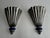 Art Deco Wall Lights from CS Arte, Florence, Italy, 1970s, Set of 3 For Sale - Image 4 of 11