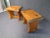 Pair of Rustic Oak Tables For Sale In New York - Image 6 of 13