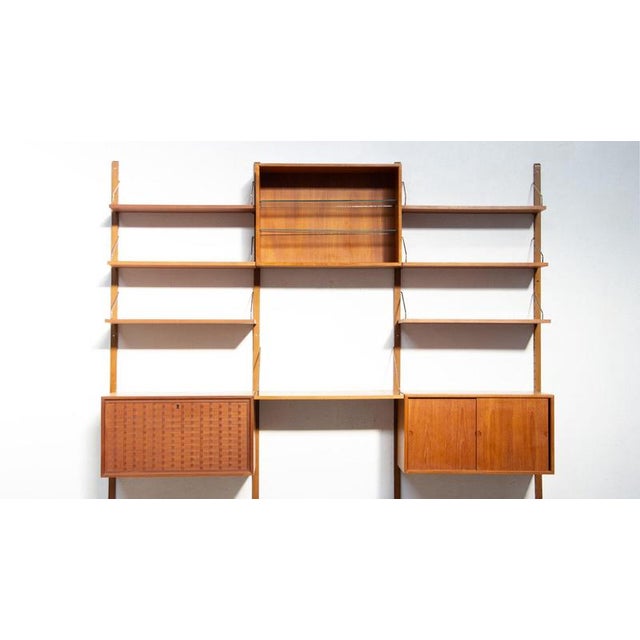Mid-Century Modern Wall Unit by Poul Cadovius For Sale - Image 3 of 10