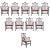 Set of Ten Chippendale Armchairs For Sale - Image 10 of 10