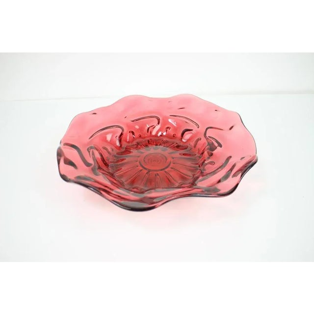 1960s Czech Art Glass Bowl attributed to Josef Hospodka for Chribska Glassworks, 1960s For Sale - Image 5 of 8