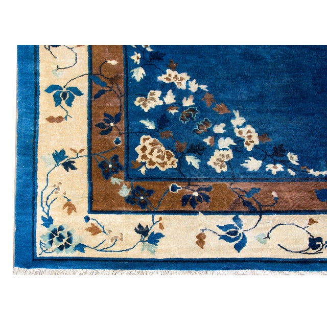 Late 19th Century Chinese Peking Rug For Sale - Image 4 of 16
