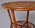 French Mid-Century Bent Rattan & Bamboo Side Table For Sale - Image 10 of 12