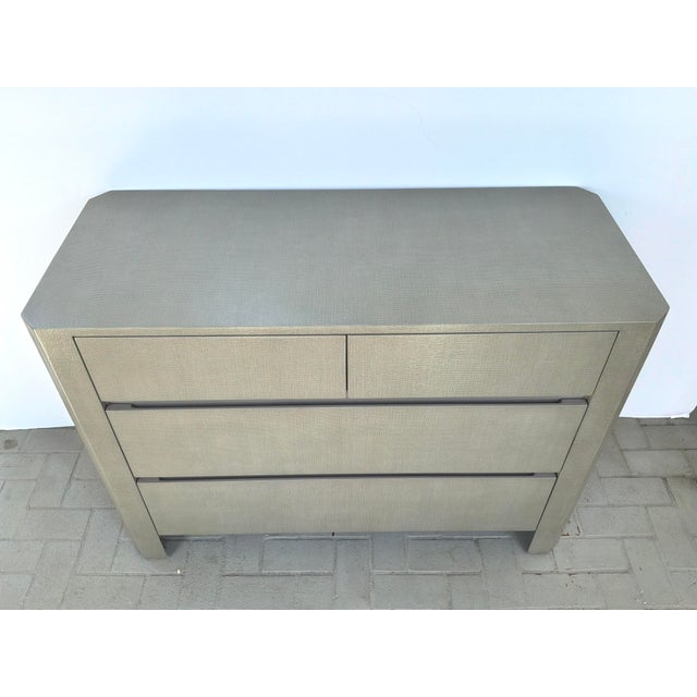 2020s Made Goods Co. Lena Faux Raffia Dresser. For Sale - Image 5 of 8
