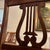 Sienna Vintage Harpback Duncan Phyfe Style Mid Century Chairs For Sale - Image 8 of 9