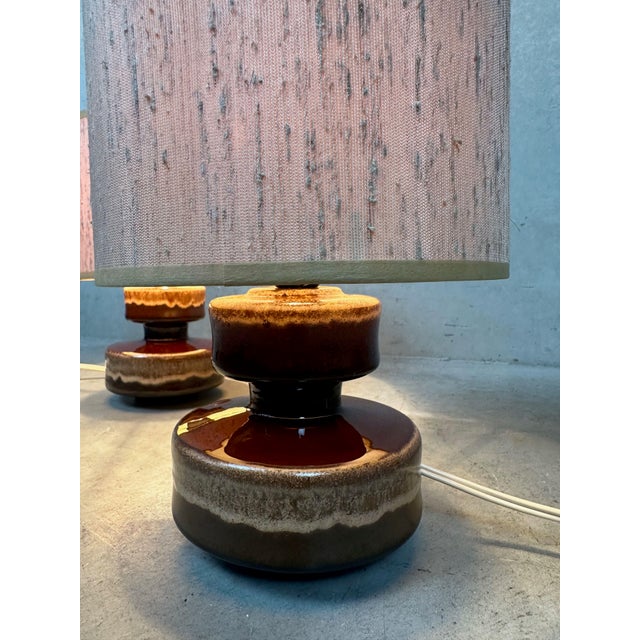 1960s Vintage Table Lamp in Ceramic, 1960s For Sale - Image 5 of 10