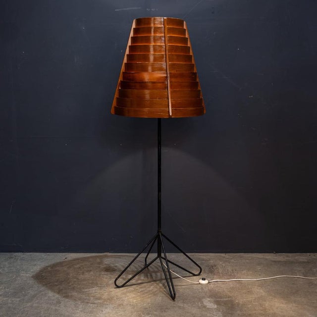 Swedish Floor Lamp by Hans-Agne Jakobsson for Hans-Agne Jakobsson AB Markaryd, 1950s For Sale - Image 10 of 13