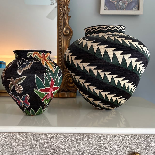 2010s Beautiful 21st Century Wounaan Rainforest Basket For Sale - Image 5 of 10