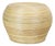 Matthew Izzo Home Parabola Rattan Drum Style Coffee/Side Table For Sale