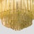 Olive Green Martellate Murano Glass Rod Pendant Light from Venini, 1960s For Sale - Image 10 of 11