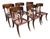 T. H. Robsjohn Gibbings Style Solid Walnut Klismos Chairs. Set of 6 For Sale