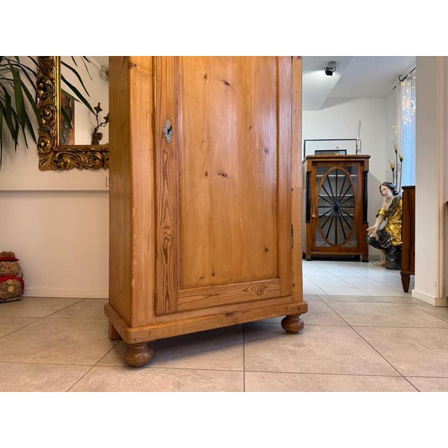 Farmhouse Cabinet in Natural Wood For Sale - Image 10 of 18