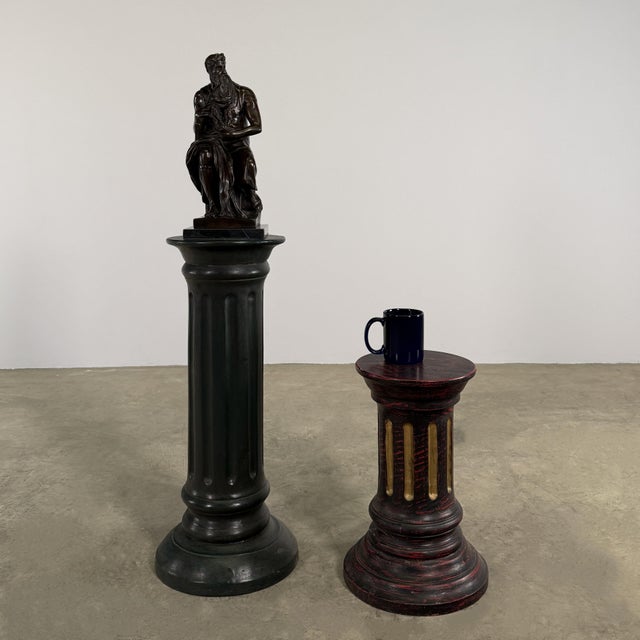 Grand Tour Bronze Sculpture of Bearded Moses Philosopher, on Marble - 16” H For Sale In Dallas - Image 6 of 14